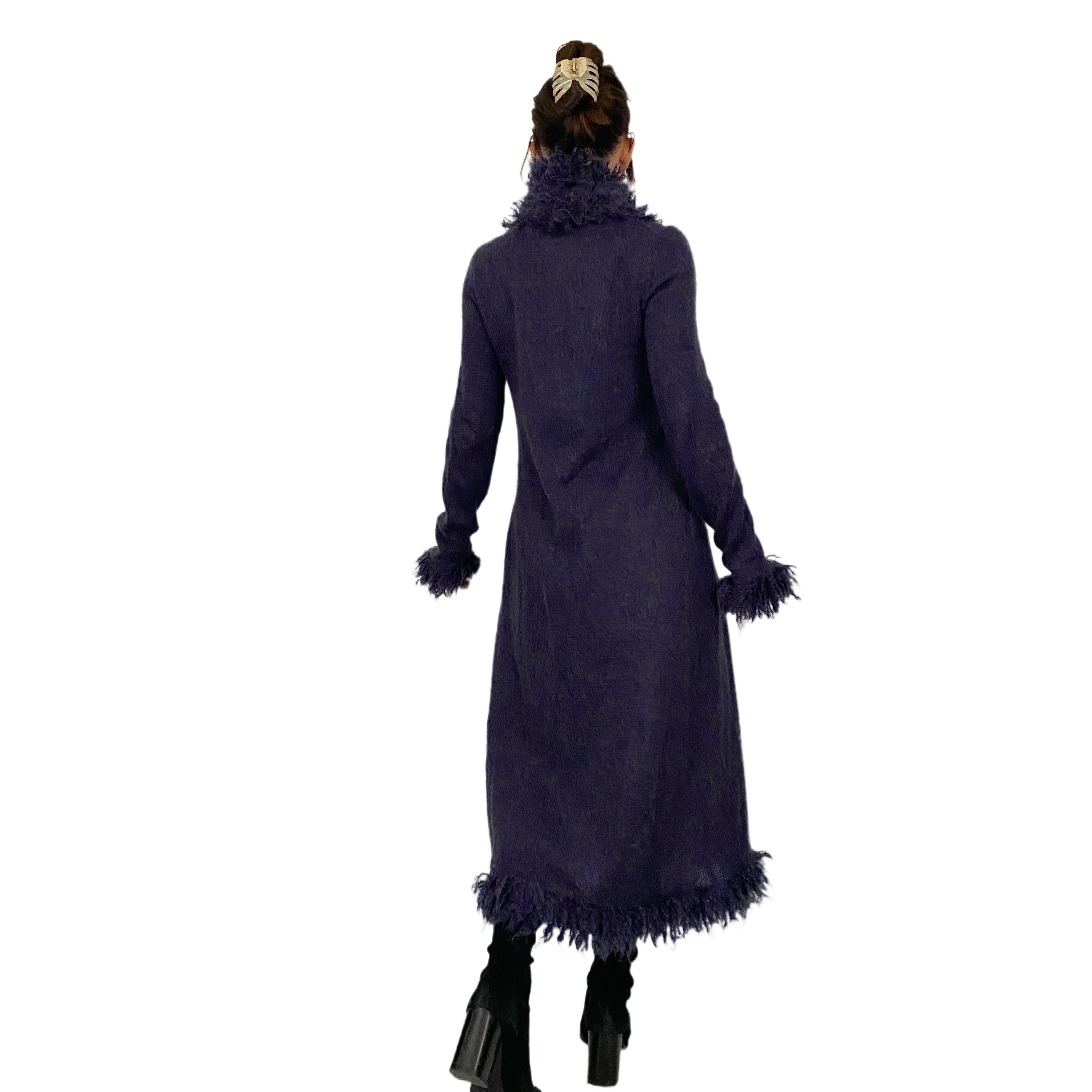Purple Shag Cardi (M)