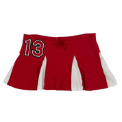 ANGEL SPORT Star Girl Varsity Mini Skirt (L)