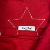 ANGEL SPORT Star Girl Varsity Mini Skirt (L)