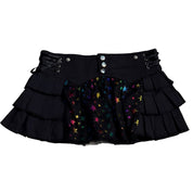 LIVING DEAD SOULS RAINBOW STAR MINI SKIRT (S)