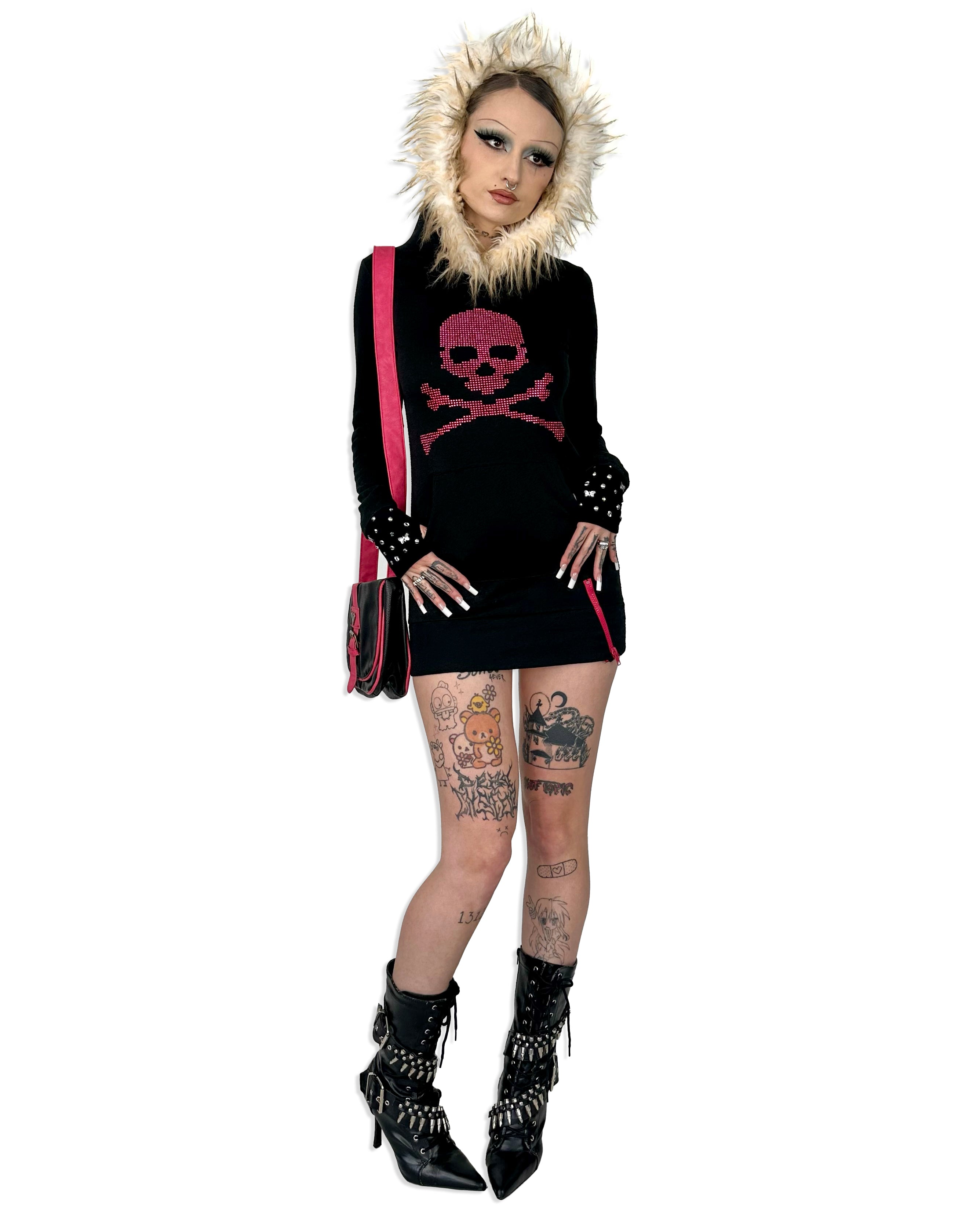 Japanese Hoodie Minidress (S)