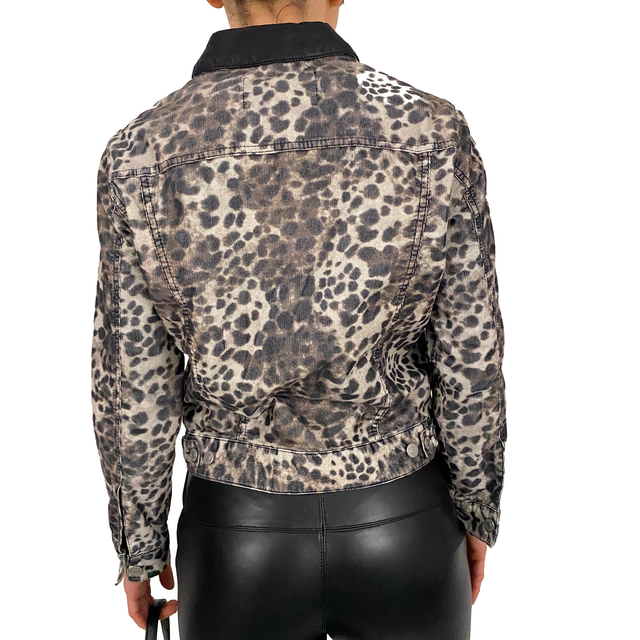 Isabel Marant Snow Leopard Corduroy Jacket (S)