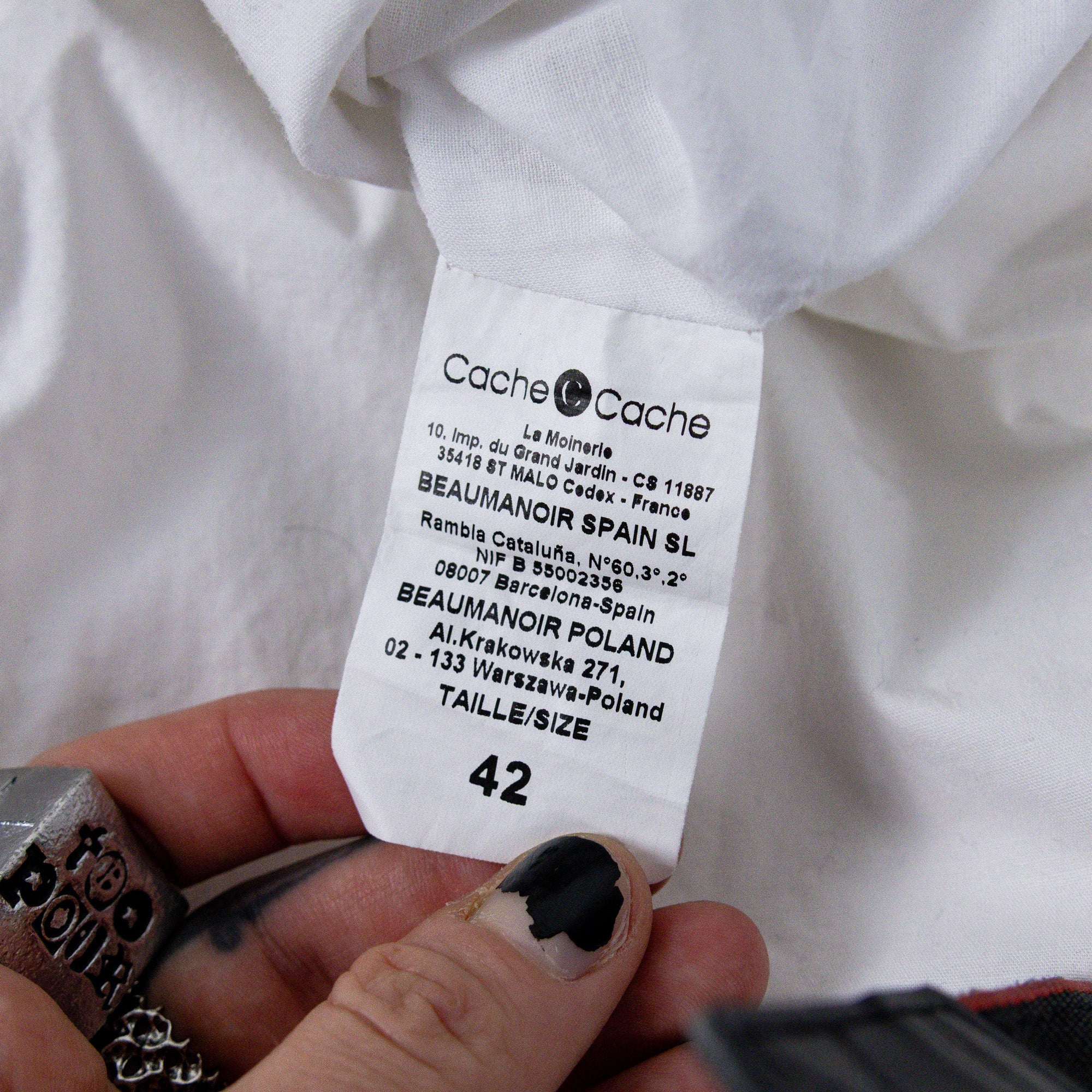 French Vintage Bubble Dress (M)