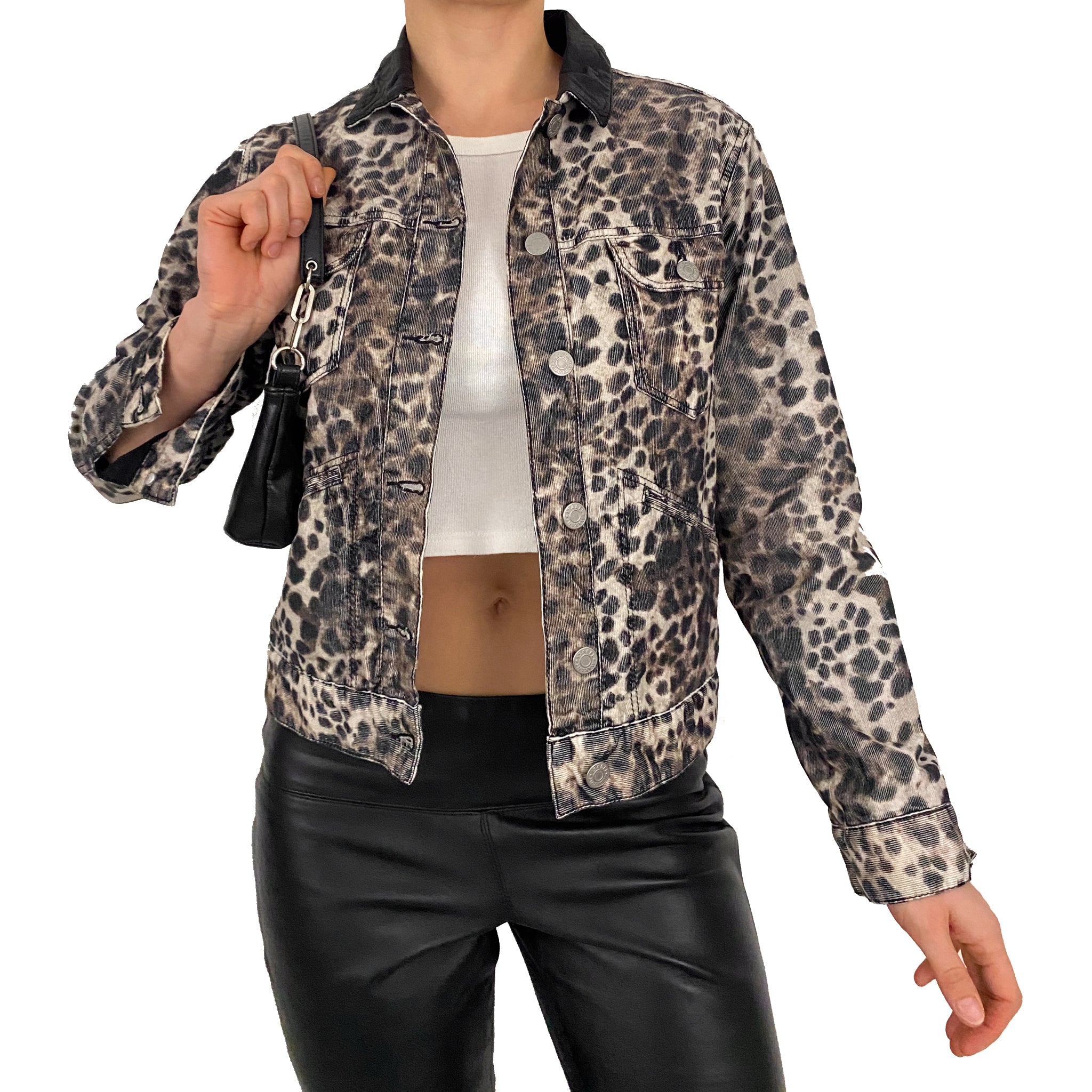 Isabel Marant Snow Leopard Corduroy Jacket (S)