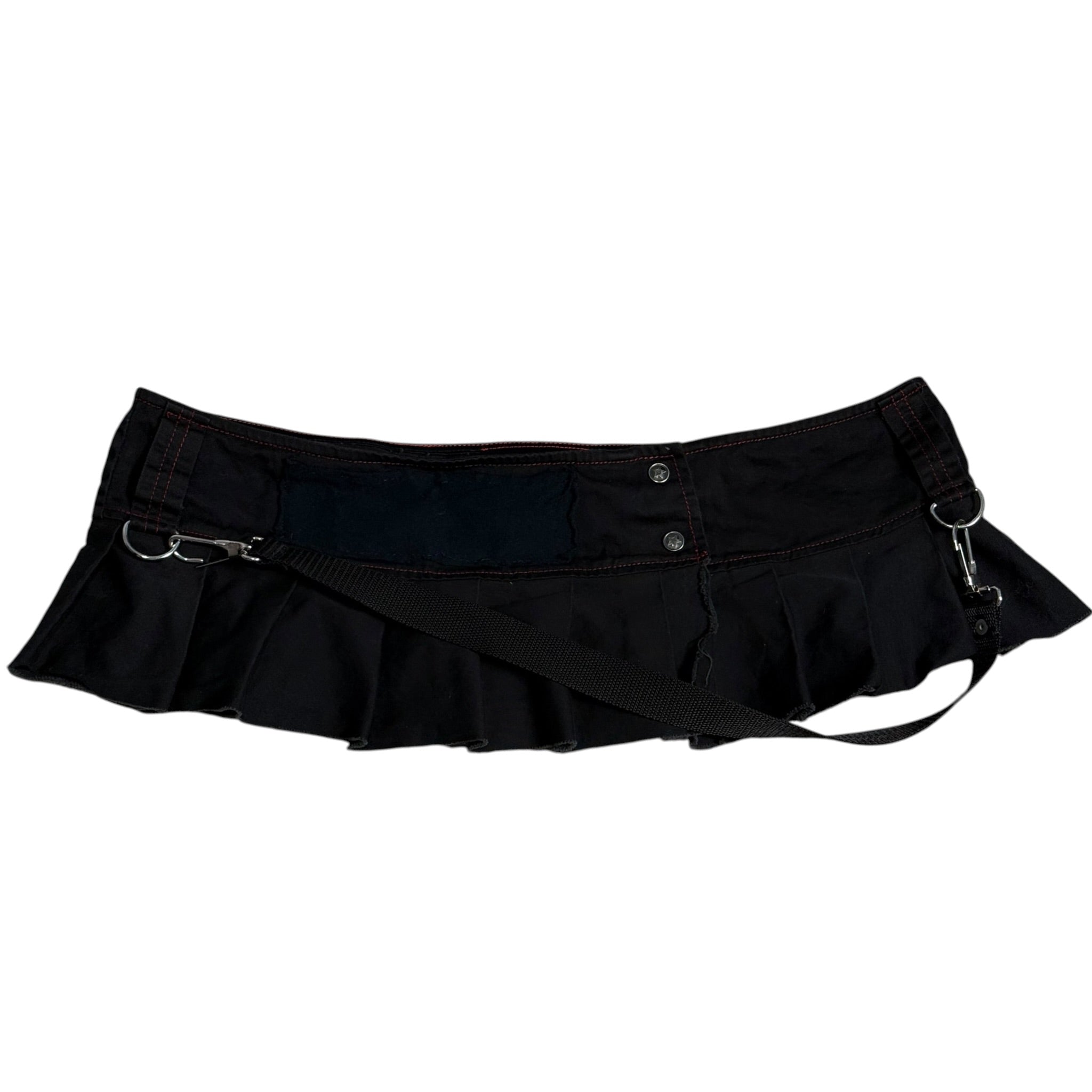 RARE serious LA Micro mini utility skirt (L)