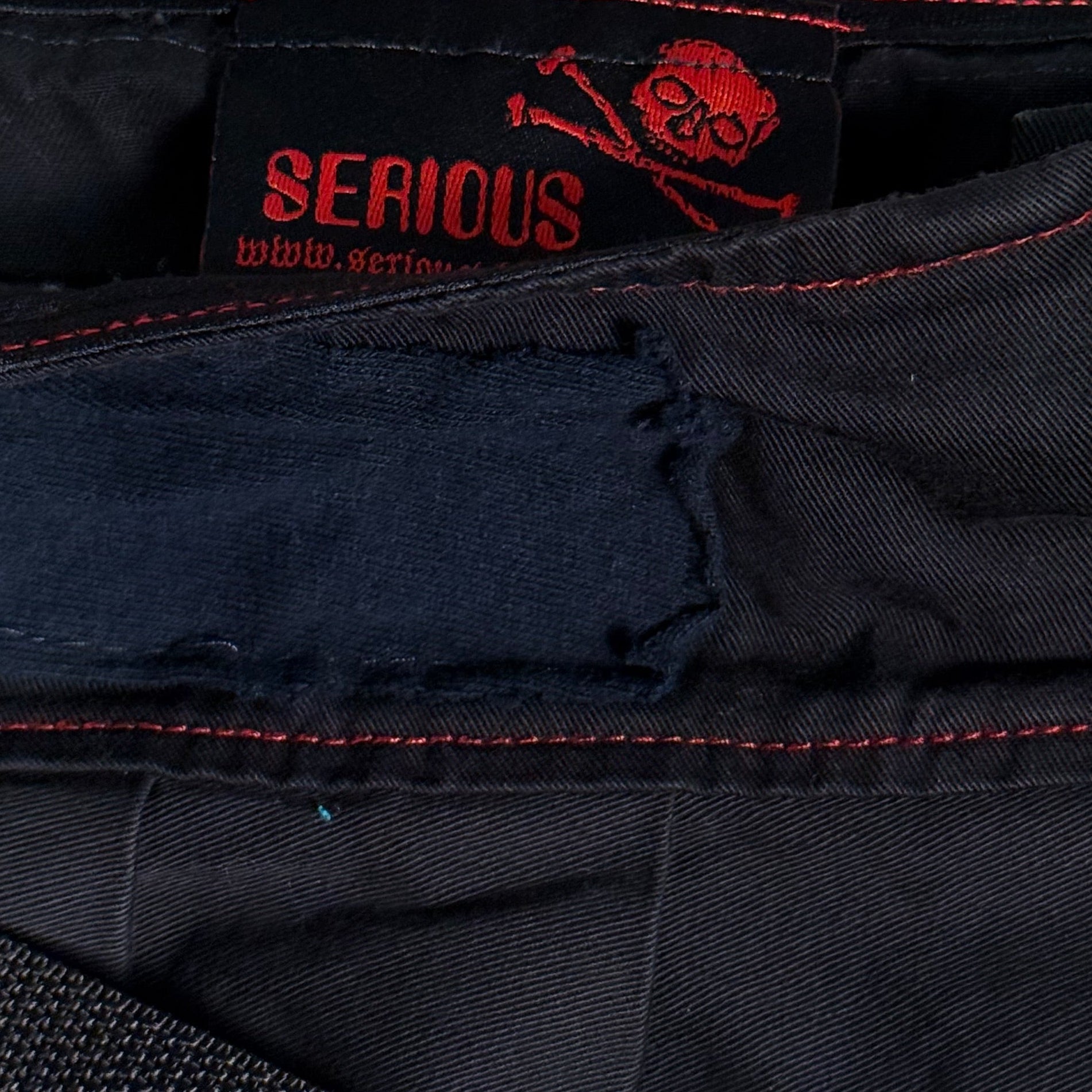 RARE serious LA Micro mini utility skirt (L)