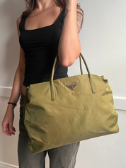 Vintage Nylon Prada Tote Bag