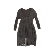 Silk Draped Dress (S/M)