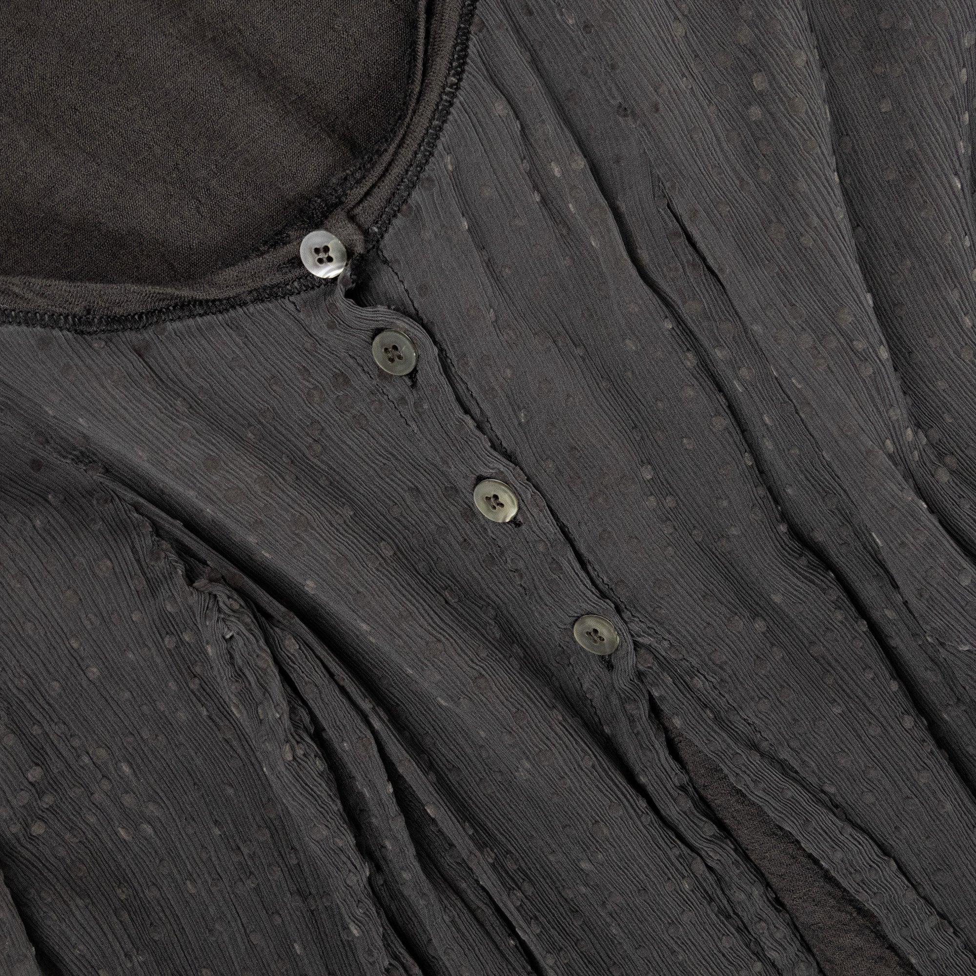 Silk Draped Dress (S/M)