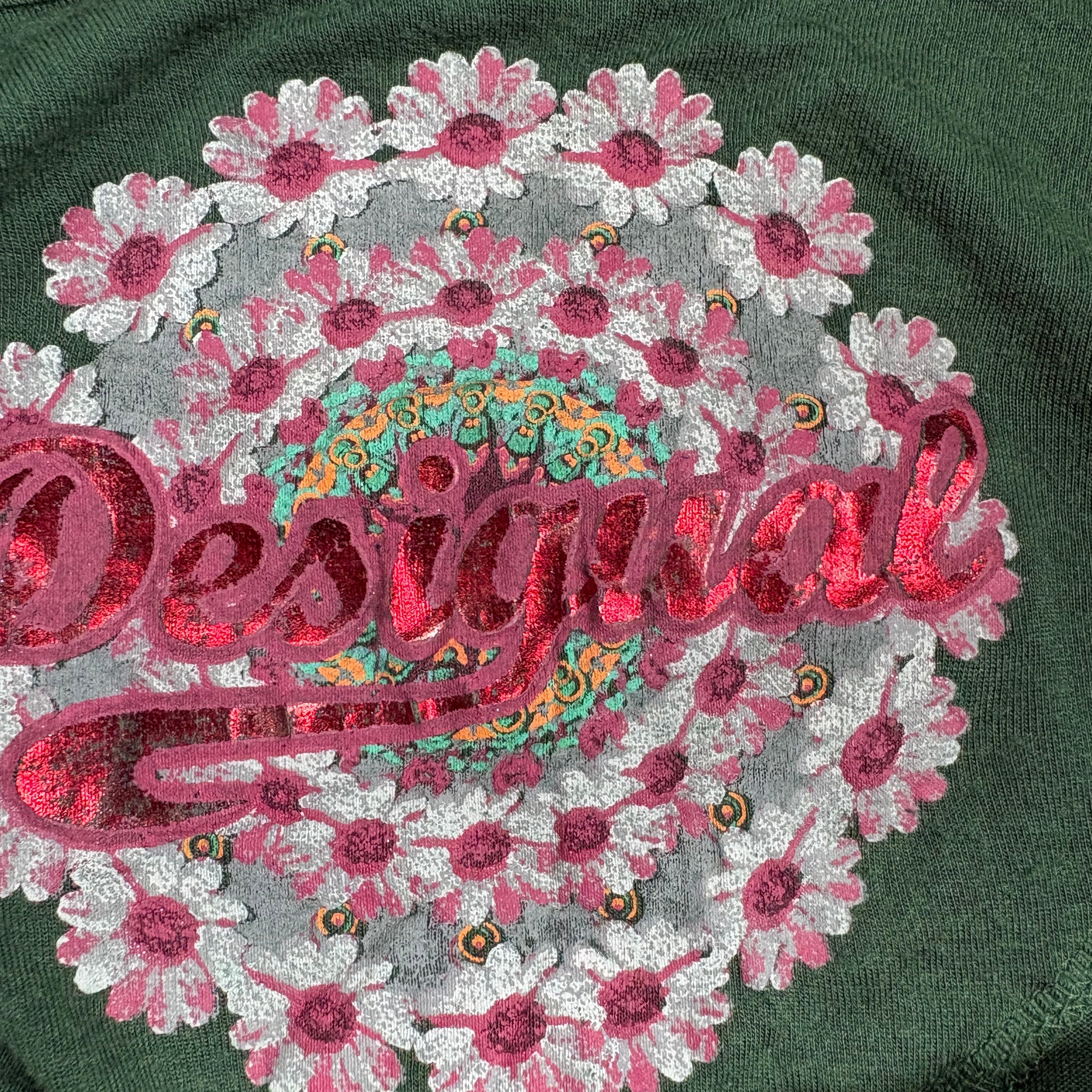 Desigual Geometric Long-Sleeve Top (S)
