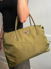 Vintage Nylon Prada Tote Bag