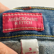 2000s Abercrombie & Fitch Denim Low Rise Capris (XS)