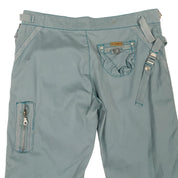 Y2K Powder Blue Cargos (M)