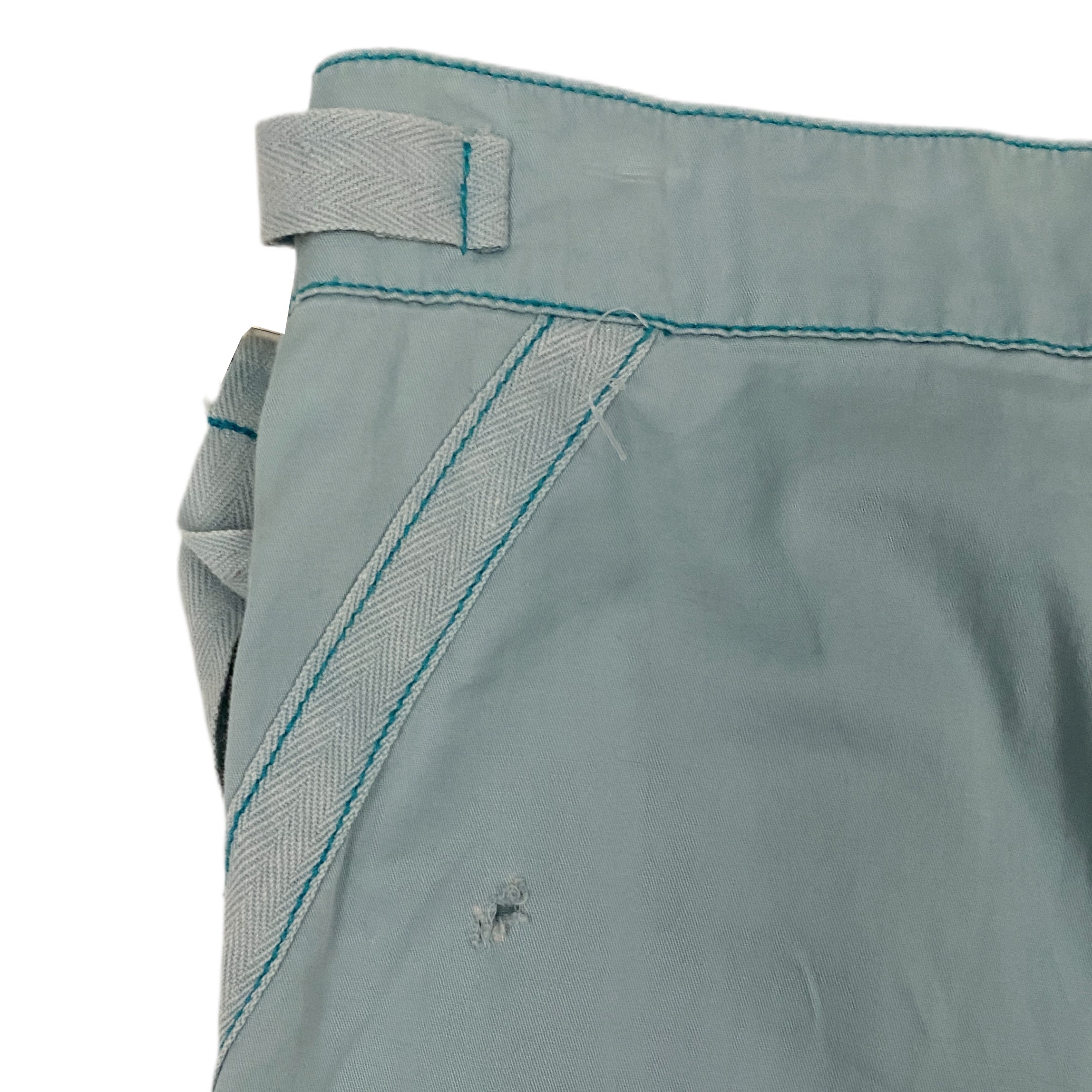 Y2K Powder Blue Cargos (M)
