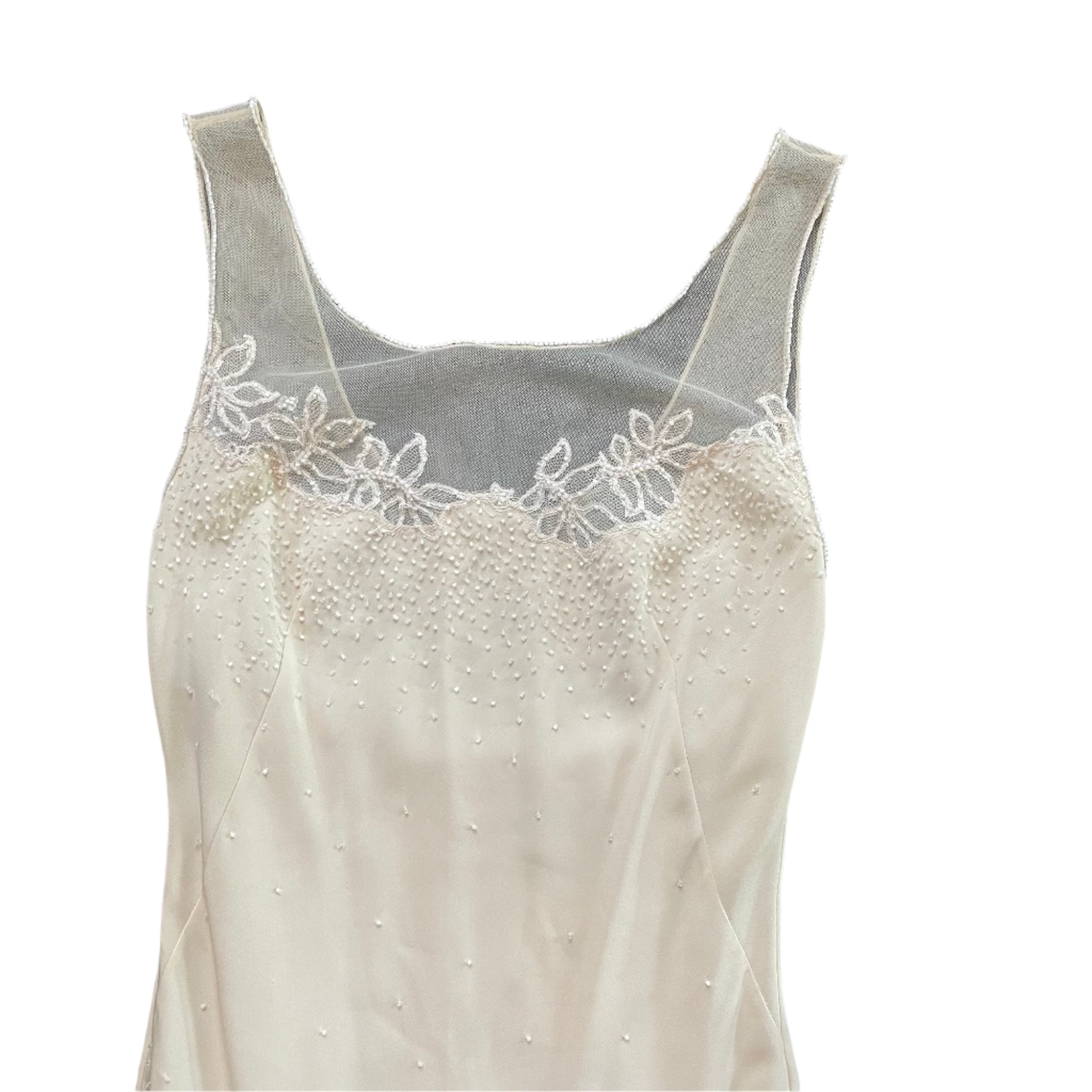 oh polly white beaded dress Say So White Beaded Mini Dress - US 4 main image 1