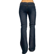 Frankie B Mid Rise Flare Jeans (M)
