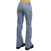 Frankie B Mid Rise Flare Jeans (M)