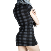 Knit Micro Mini Dress (XS)
