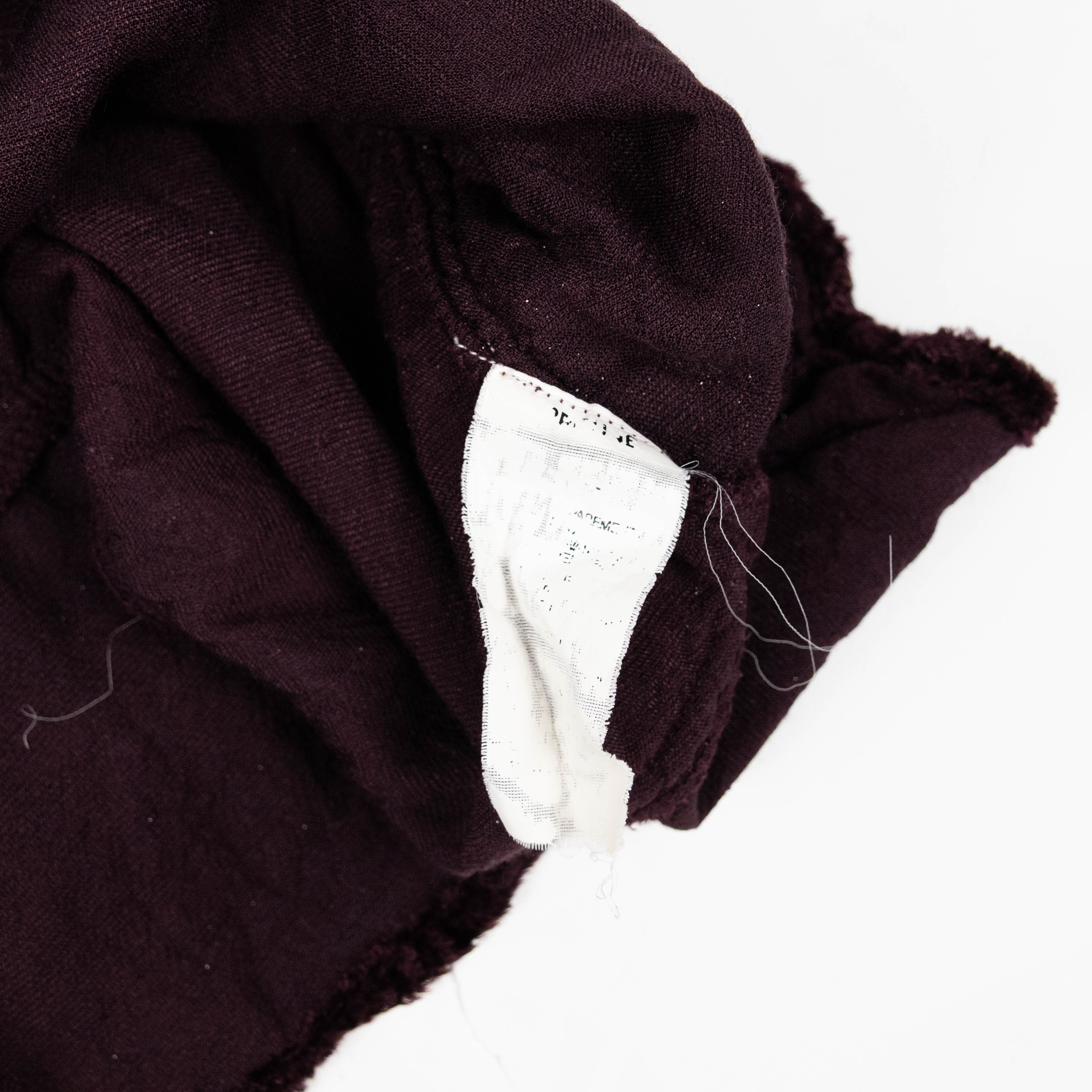 Merlot Velvet Dress (S)