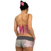 ANGEL SPORT #3 Layered Wrap Cami (XS)