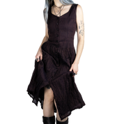 Striped Cotton Dress (S)