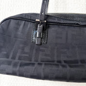 Vintage Fendi Zucca Bauletto Baguette Bag