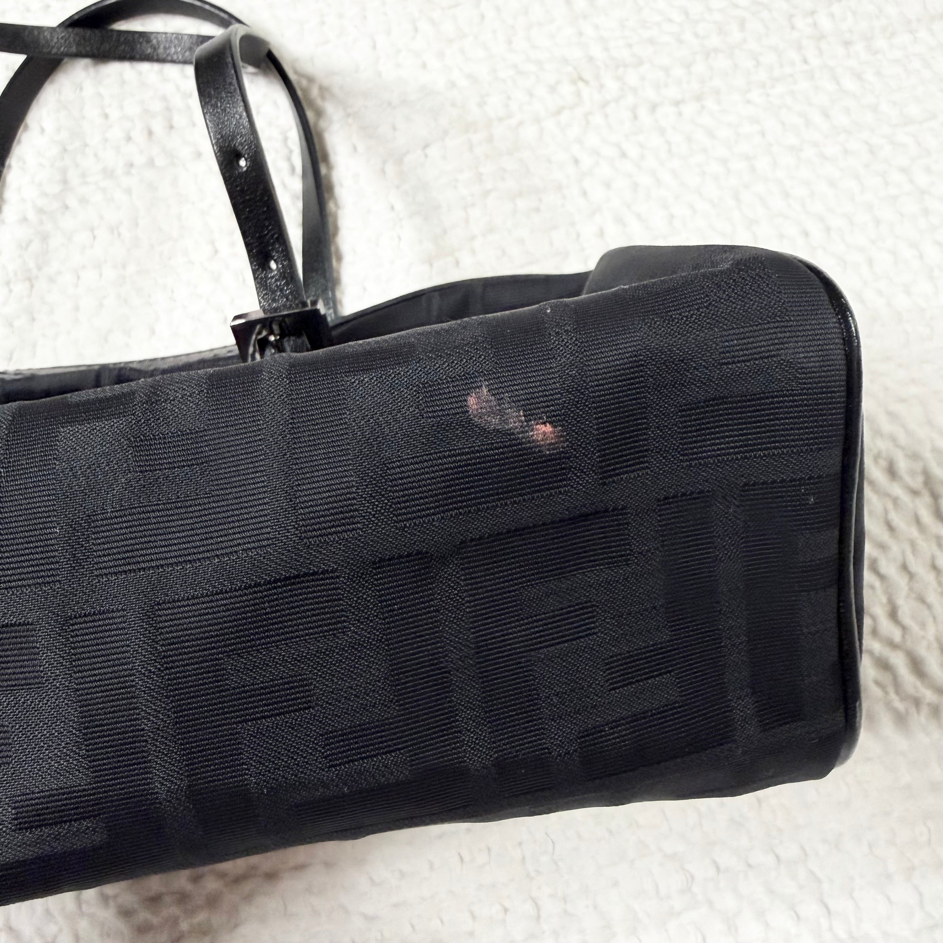 Vintage Fendi Zucca Bauletto Baguette Bag