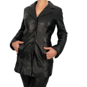 Bebe Soft Leather Jacket (XS)