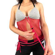 ANGEL SPORT Bungee Mesh Cami (S)