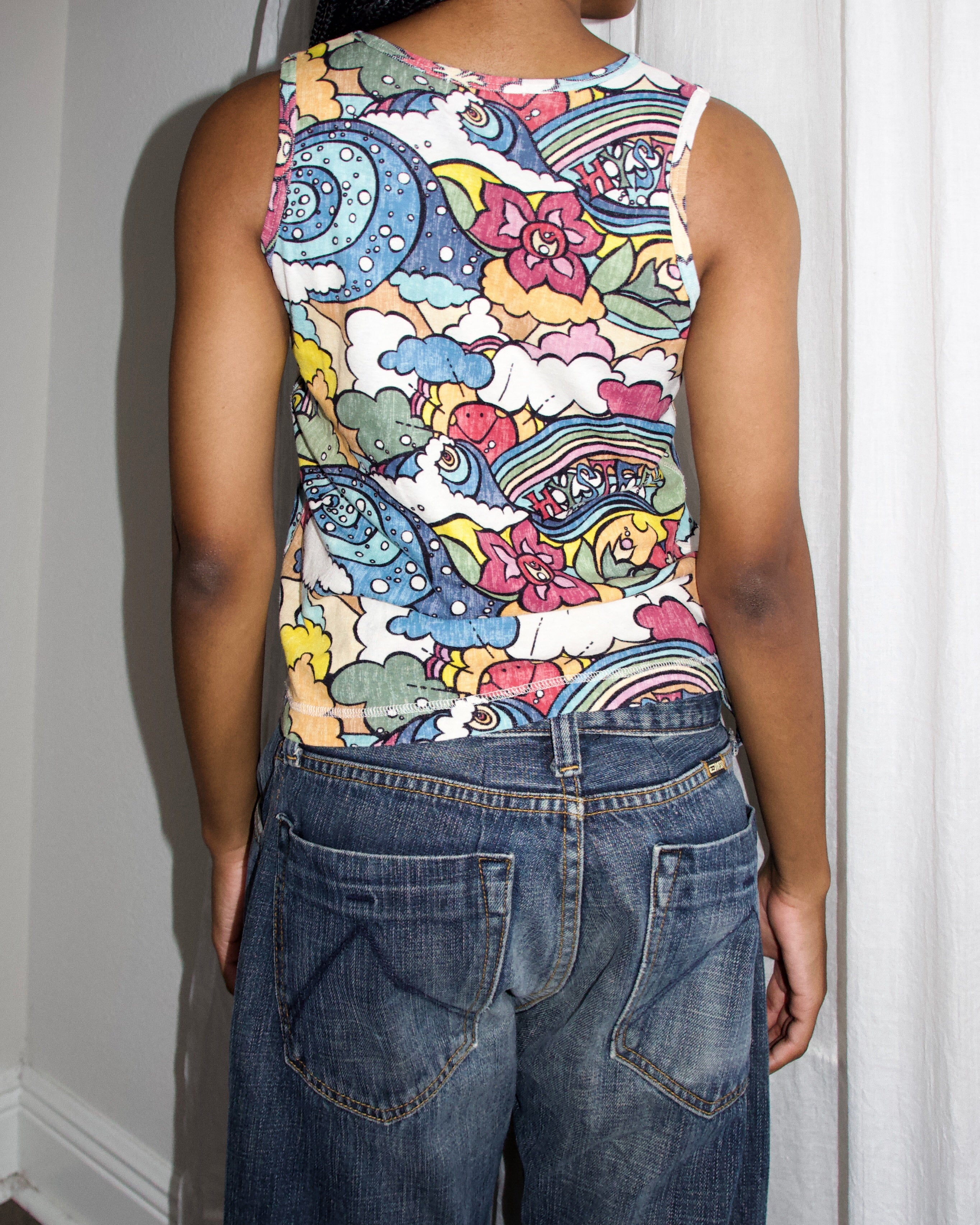 90s Hysteric Glamour Rainbow Tank (S)