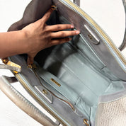 Miu Miu Quilted Nappa Leather Biker Handbag