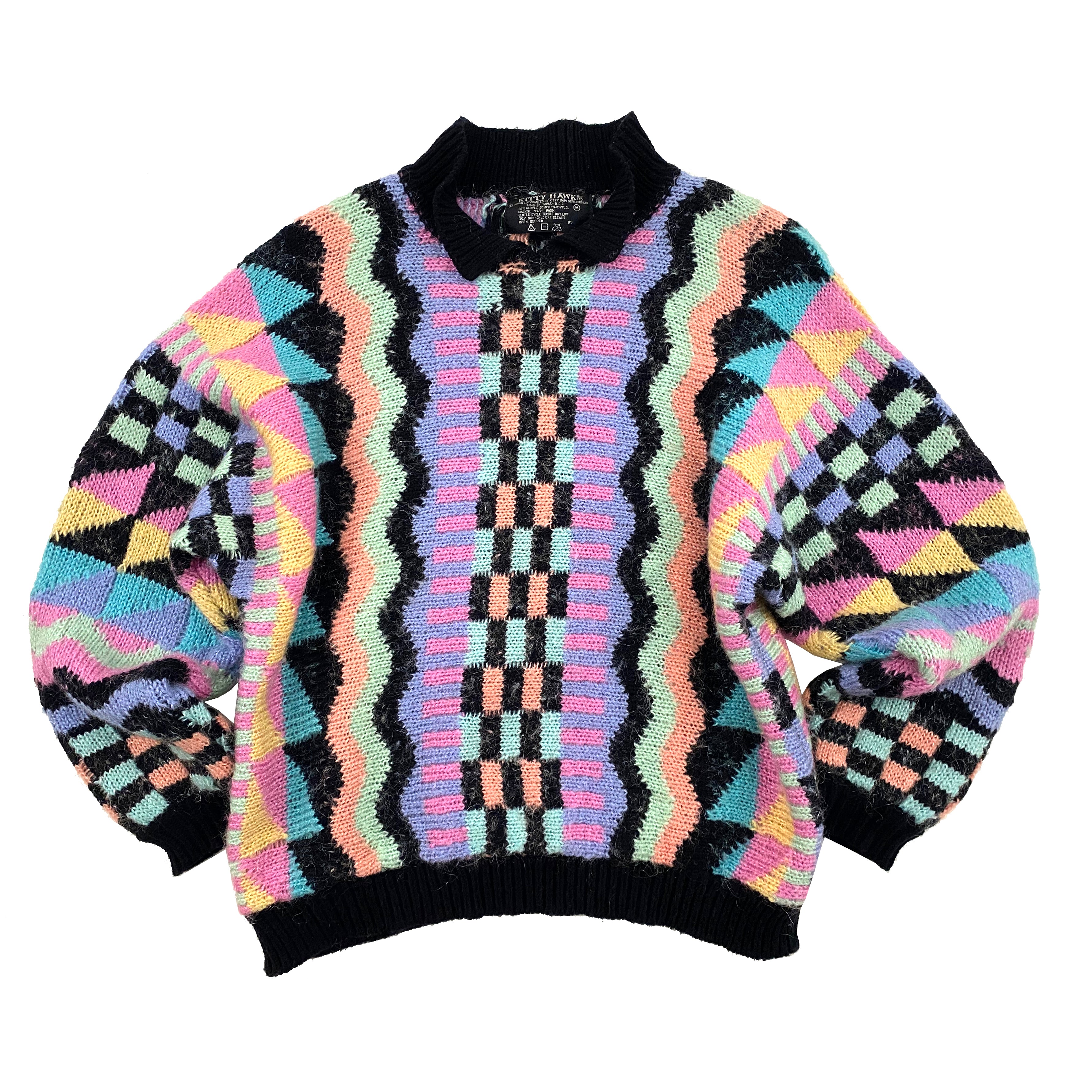 Retro Pastel Sweater (M)