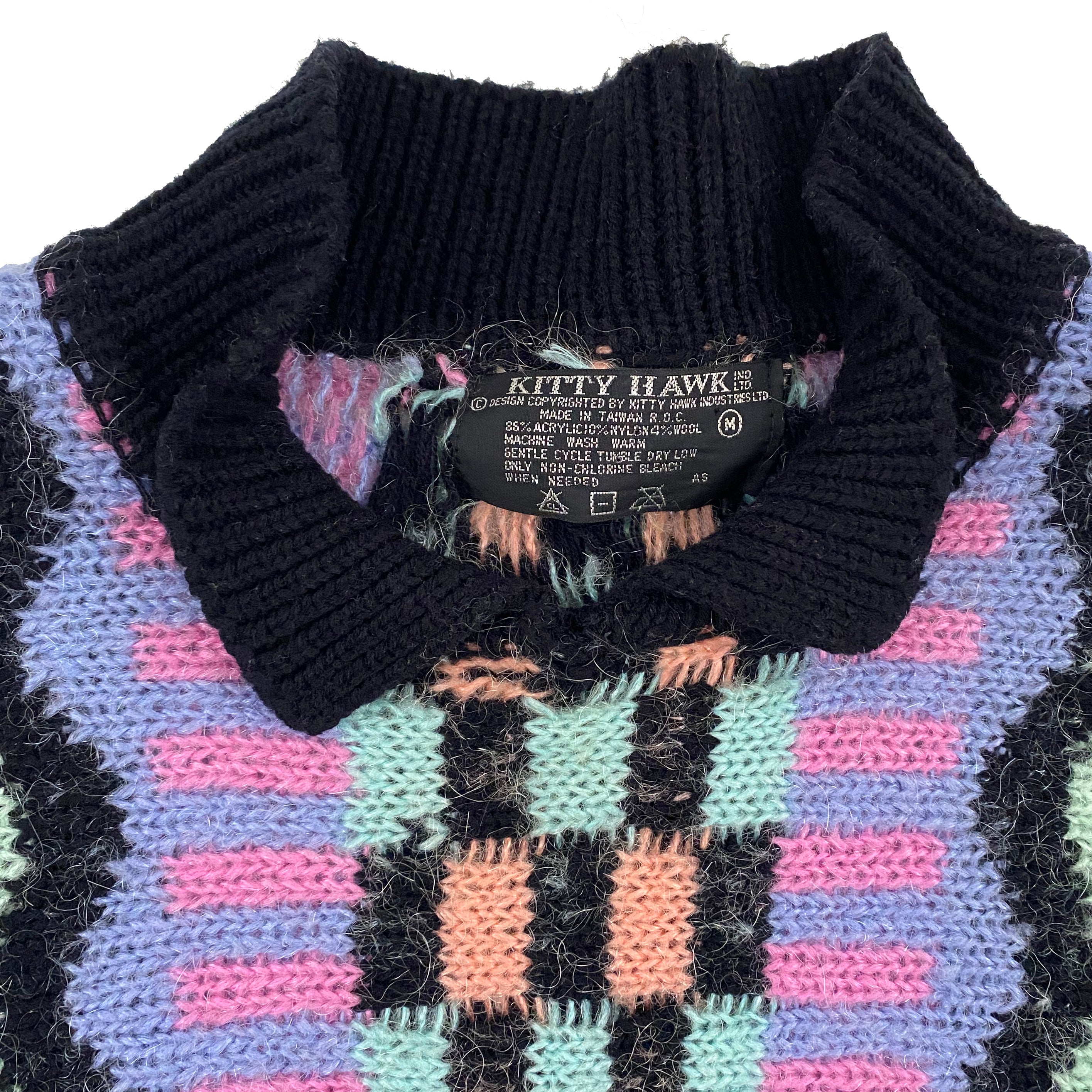 Retro Pastel Sweater (M)