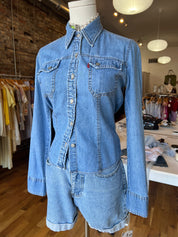 Vintage Denim Levi's Shirt (S)