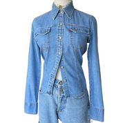 Vintage Denim Levi's Shirt (S)
