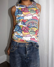 90s Hysteric Glamour Rainbow Tank (S)