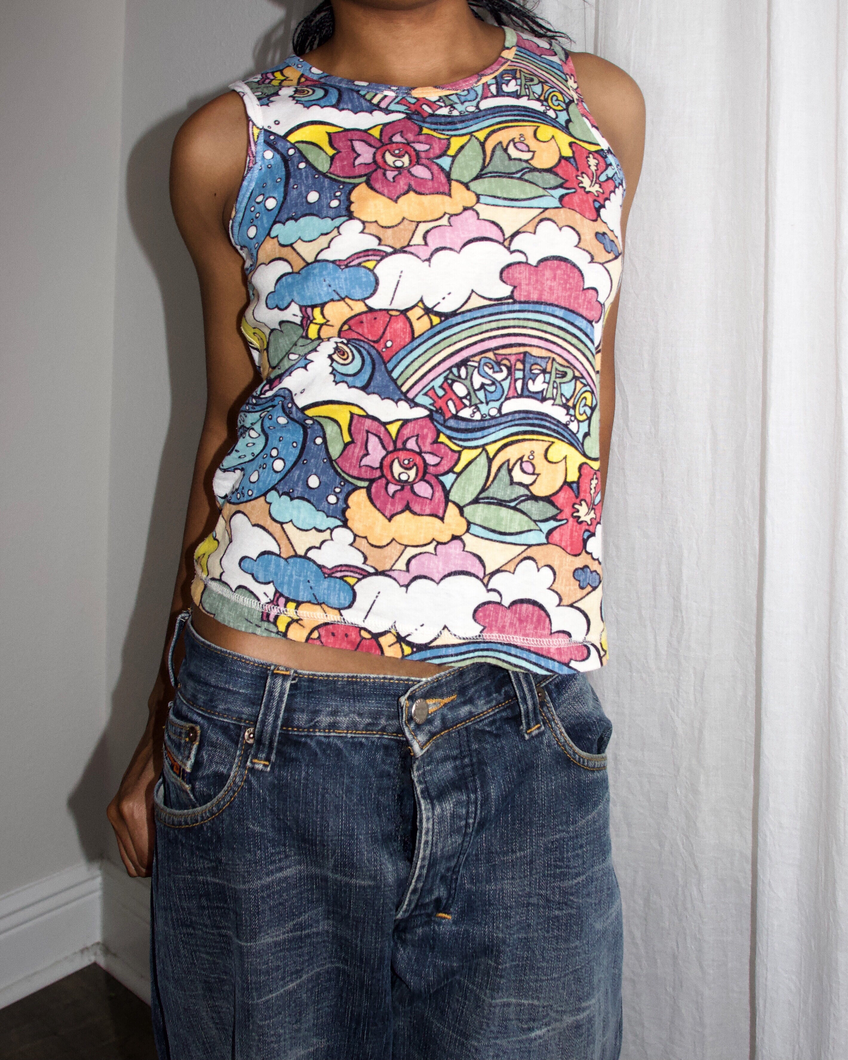 90s Hysteric Glamour Rainbow Tank (S)