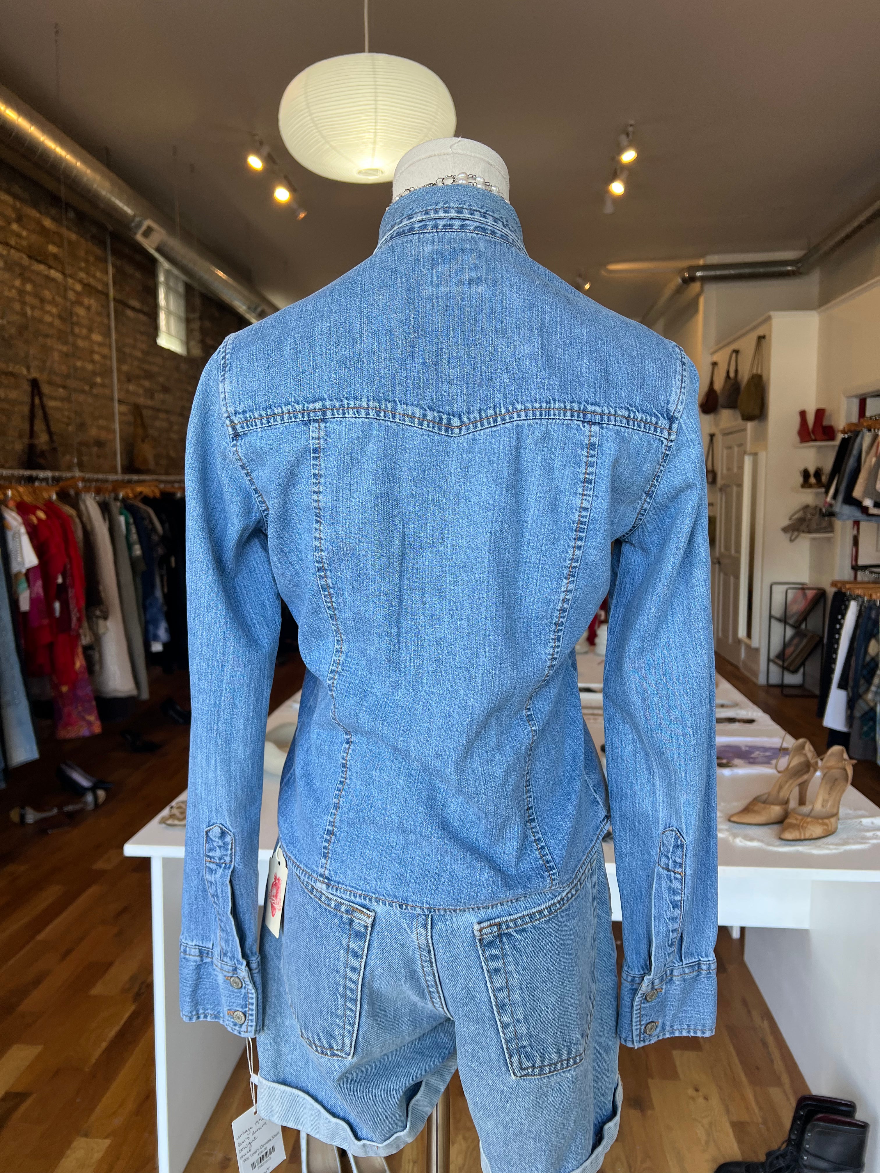 Vintage Denim Levi's Shirt (S)