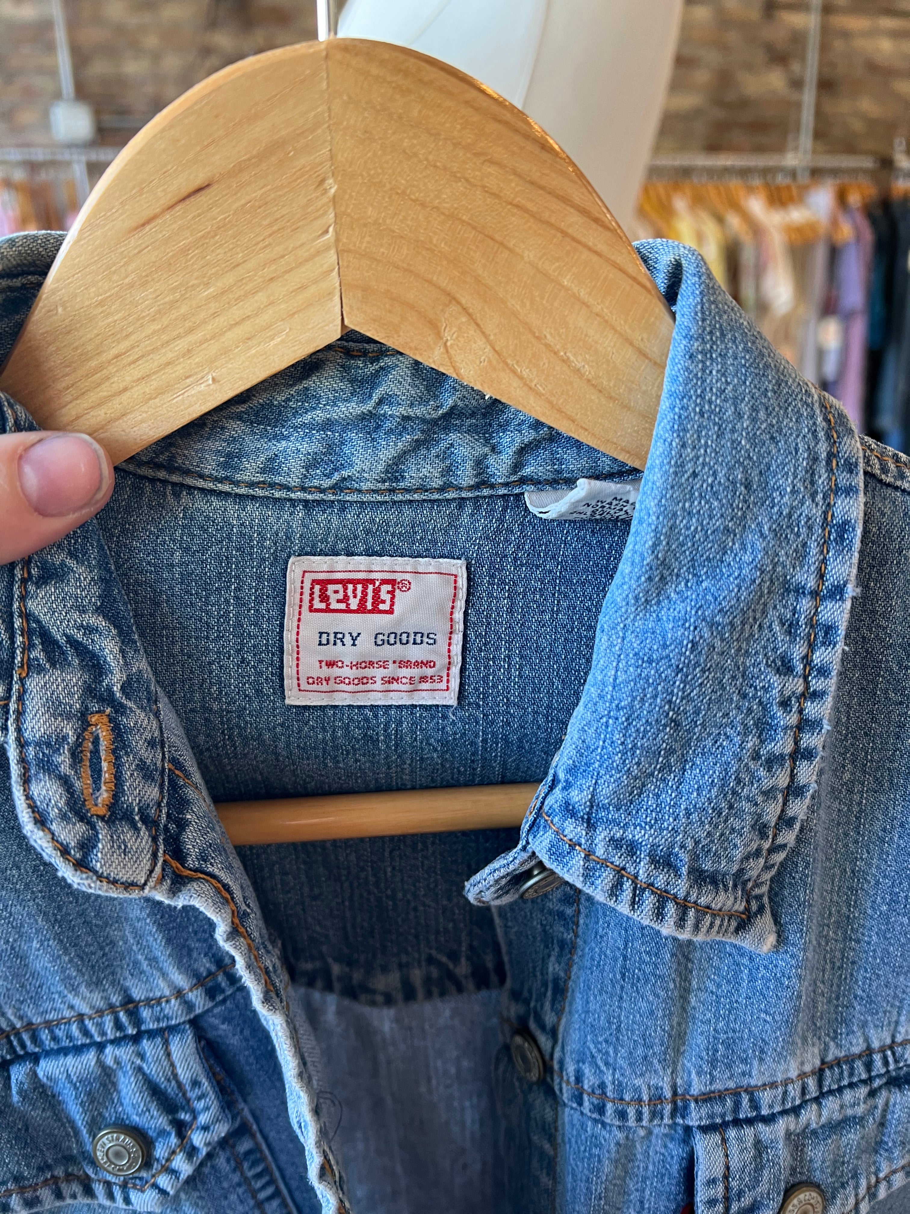 Vintage Denim Levi's Shirt (S)