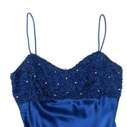 90s Embellished Mini Dress (S/M)