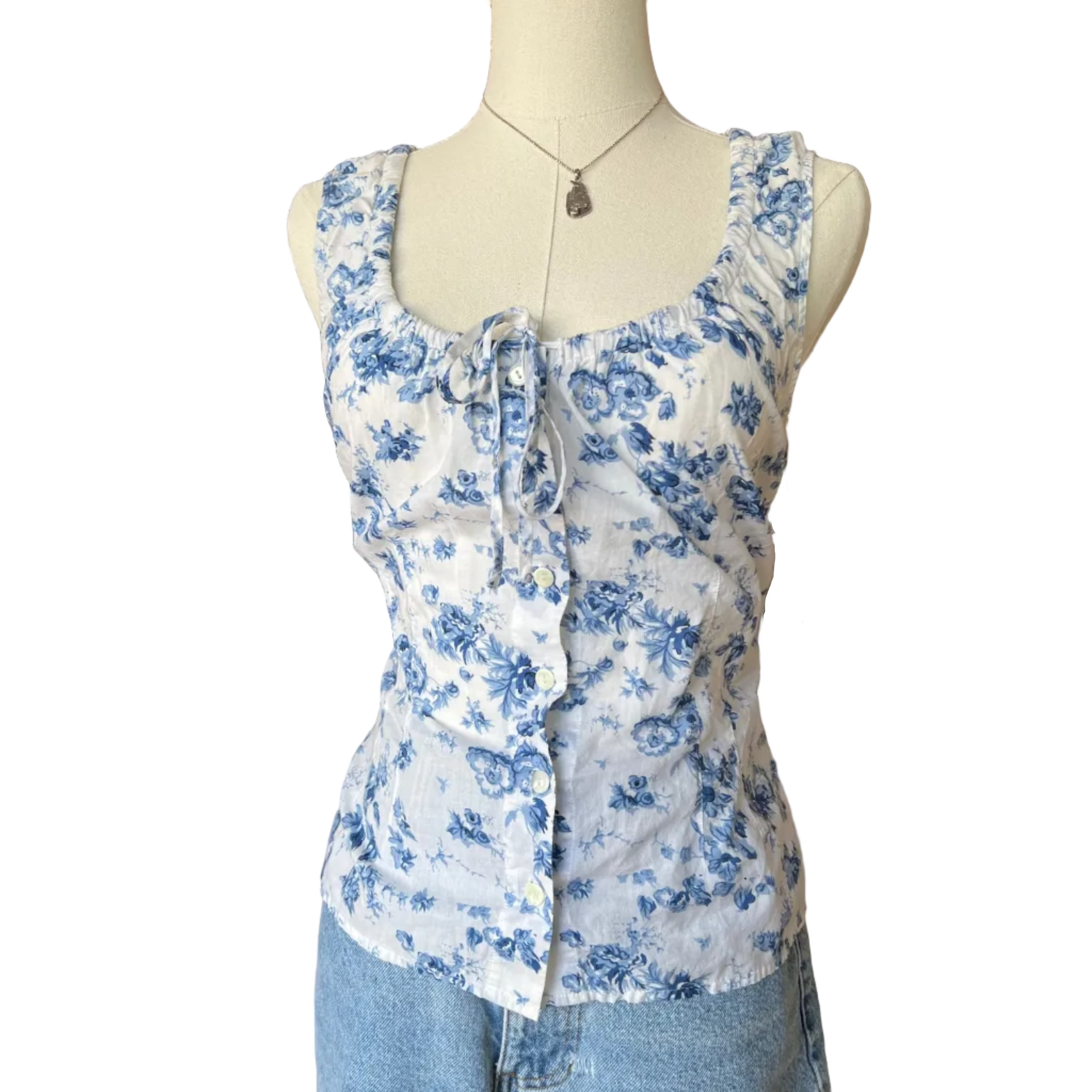 2002 Victoria's Secret Cotton Blouse (M)
