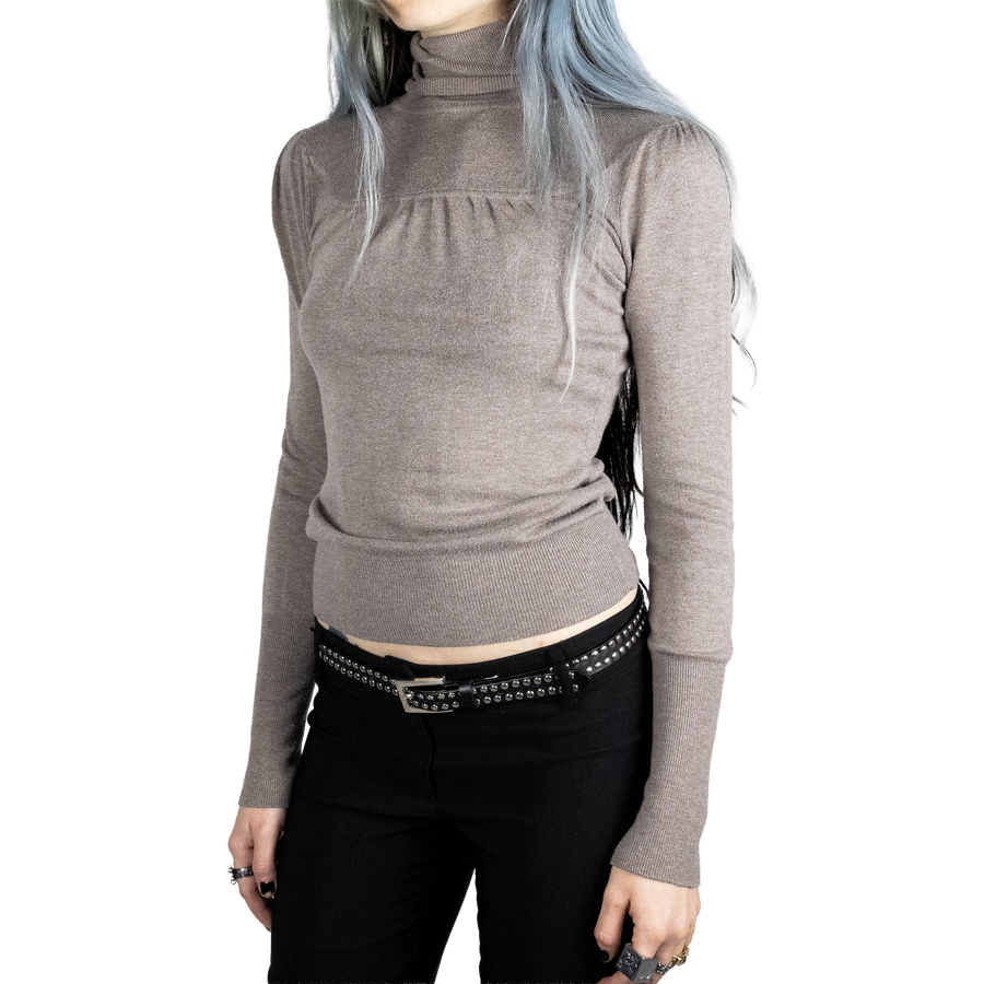 Ash Brown Turtleneck (XS)