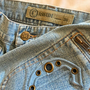 Funky European Cargo Jeans (XS)