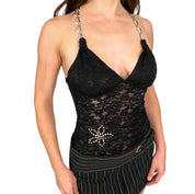 Dark Desires Lace Halter (M)