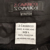 Z. Cavaricci Black Sequin Pants (XS)