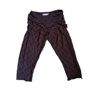 Brown Lace Capris(XS-XL)