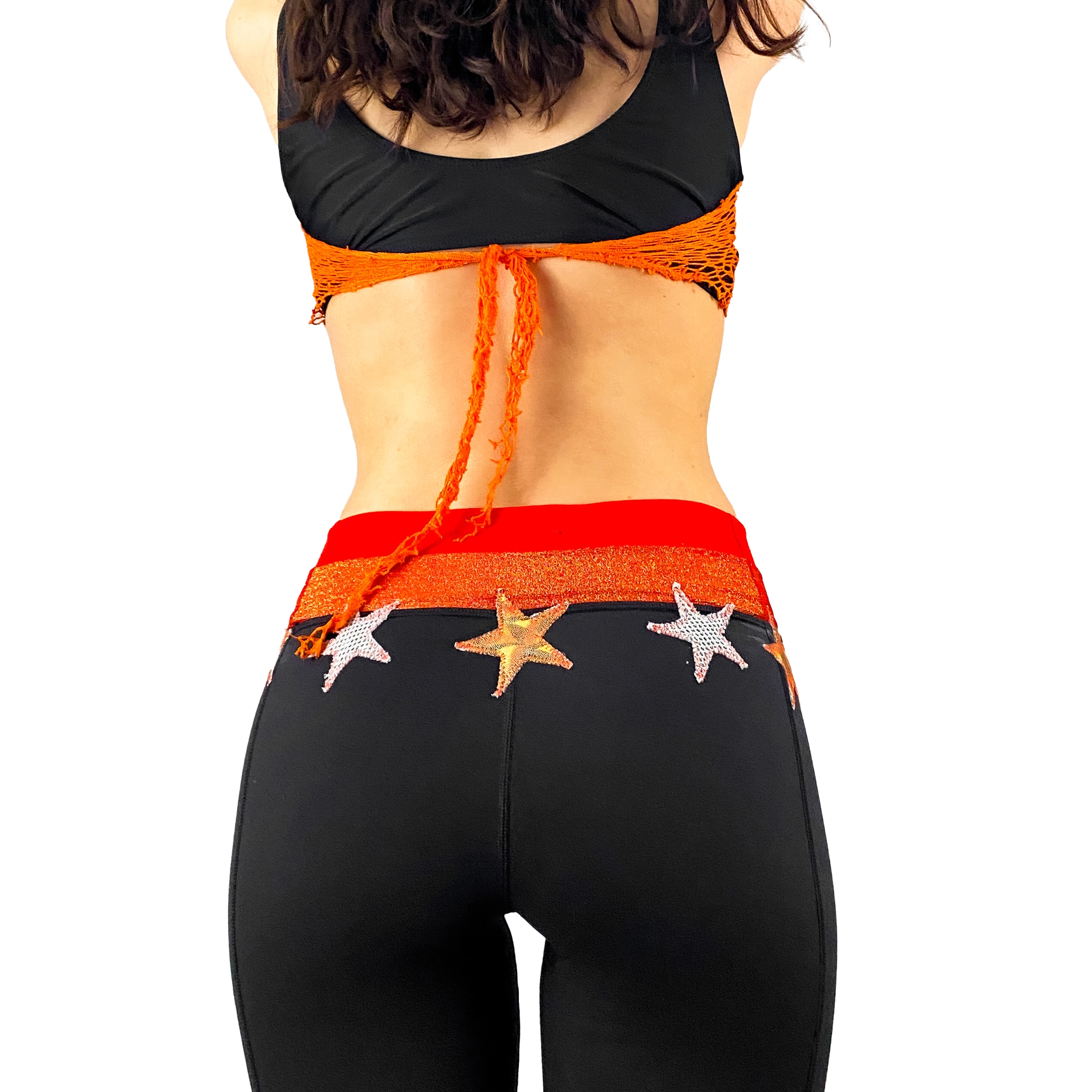 ANGEL SPORT Mesh Zip Bra (S)
