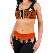ANGEL SPORT Mesh Zip Bra (S)