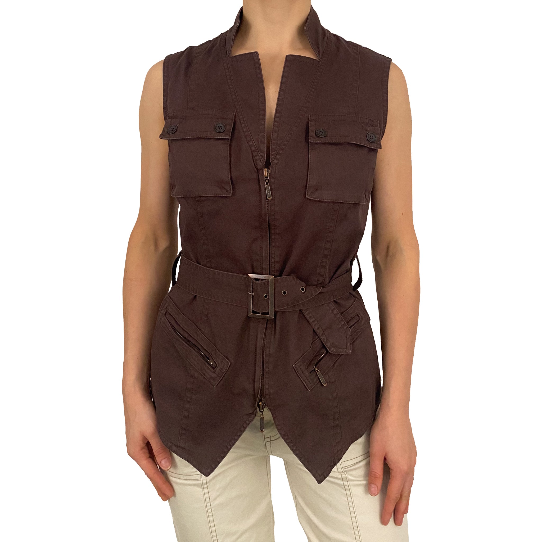 90's Belted Vest (M)