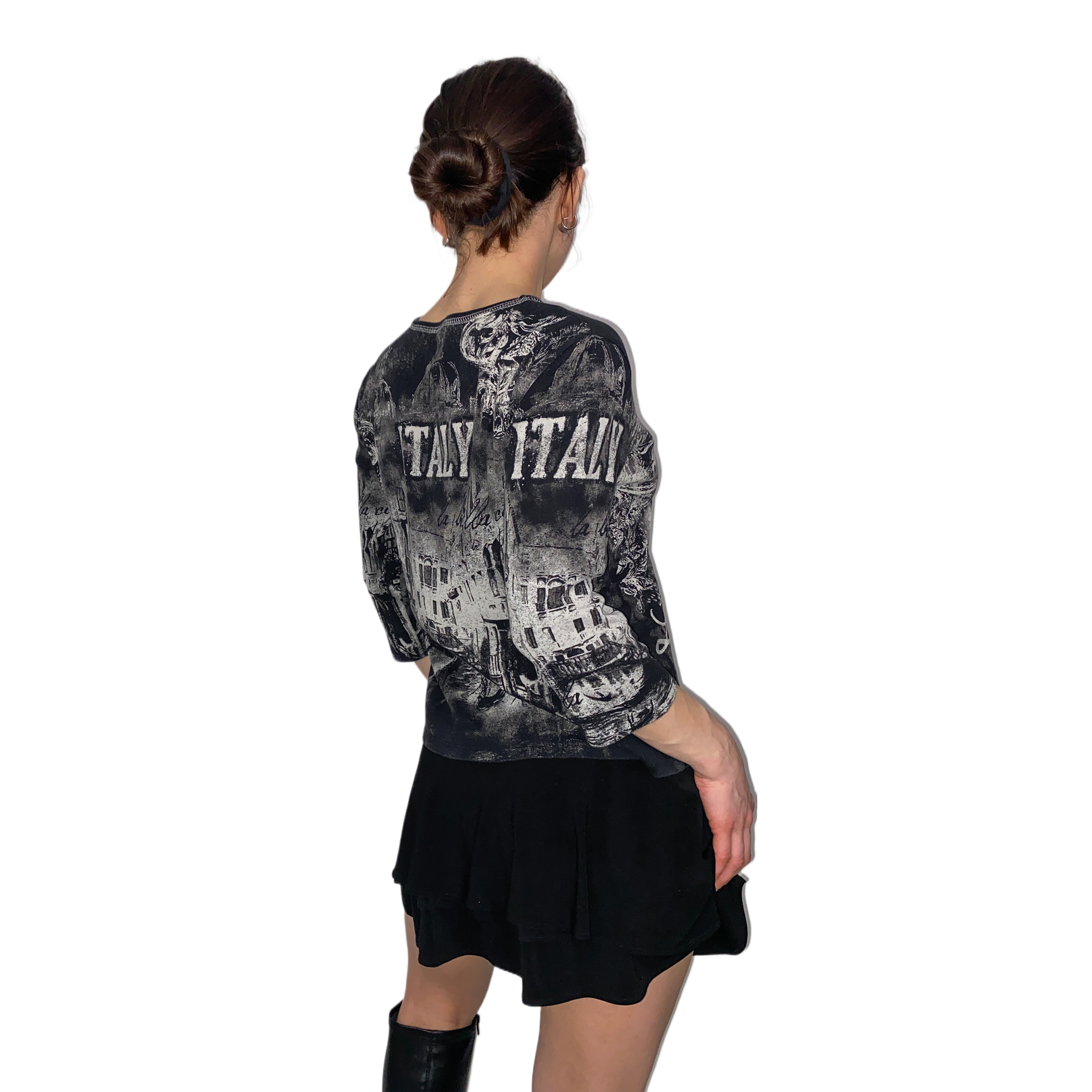 Y2K Italy Bling Tee (M)